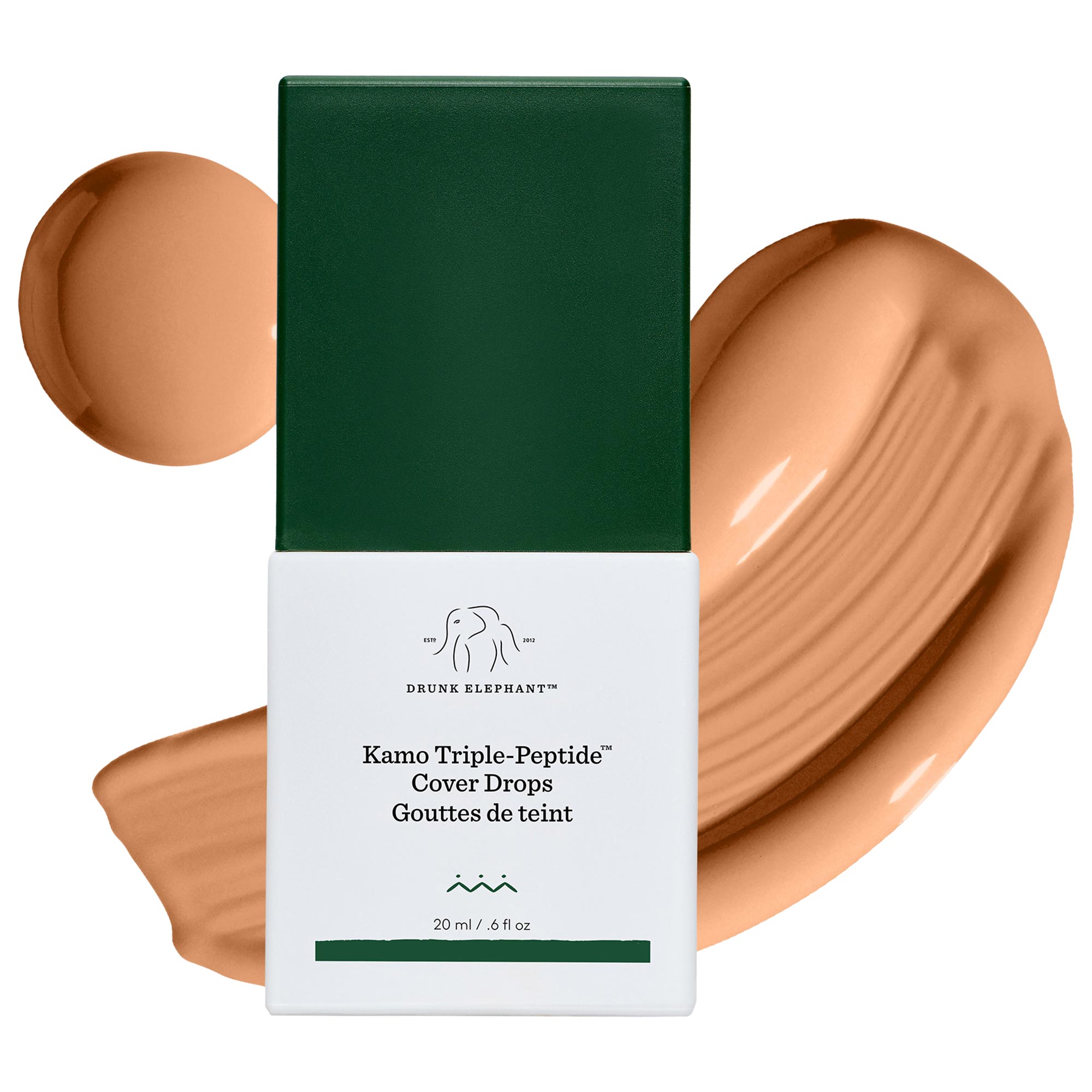 Kamo Triple-Peptide Multi-Use Serum Foundation - Fair 1c