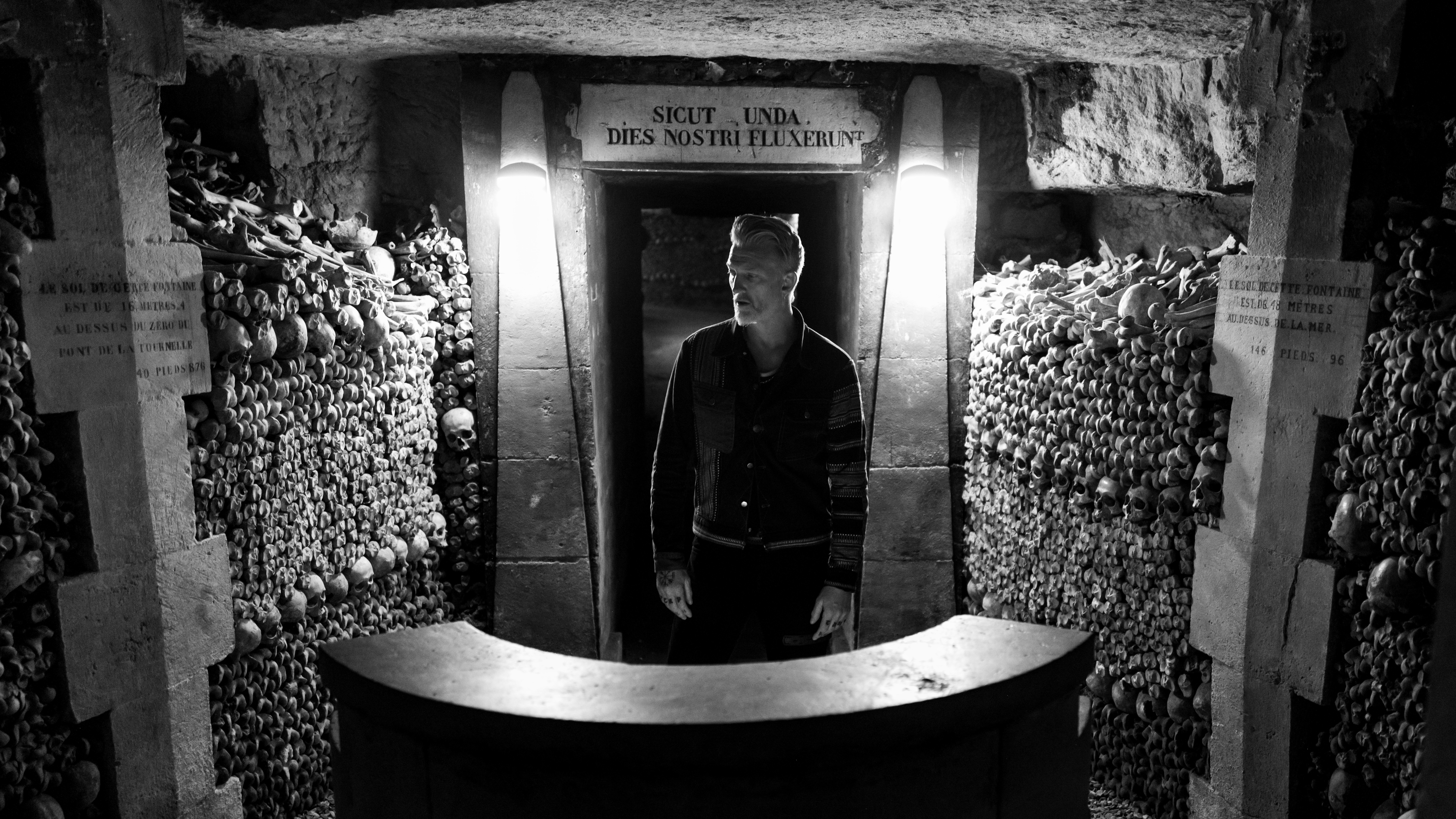 Josh Homme Queens of the Stone Age Paris Catacombs