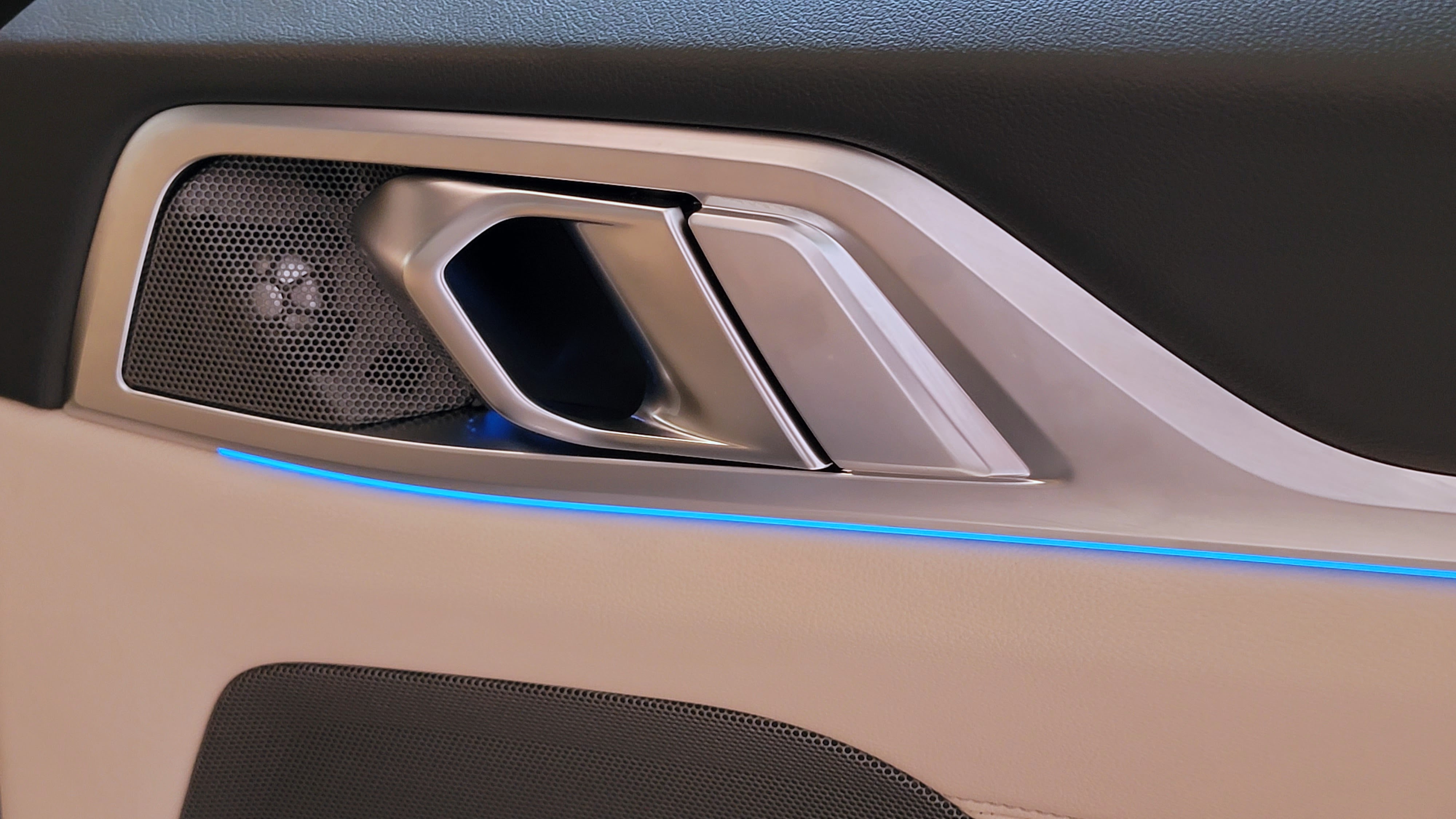 Interior door handle of the BMW i4