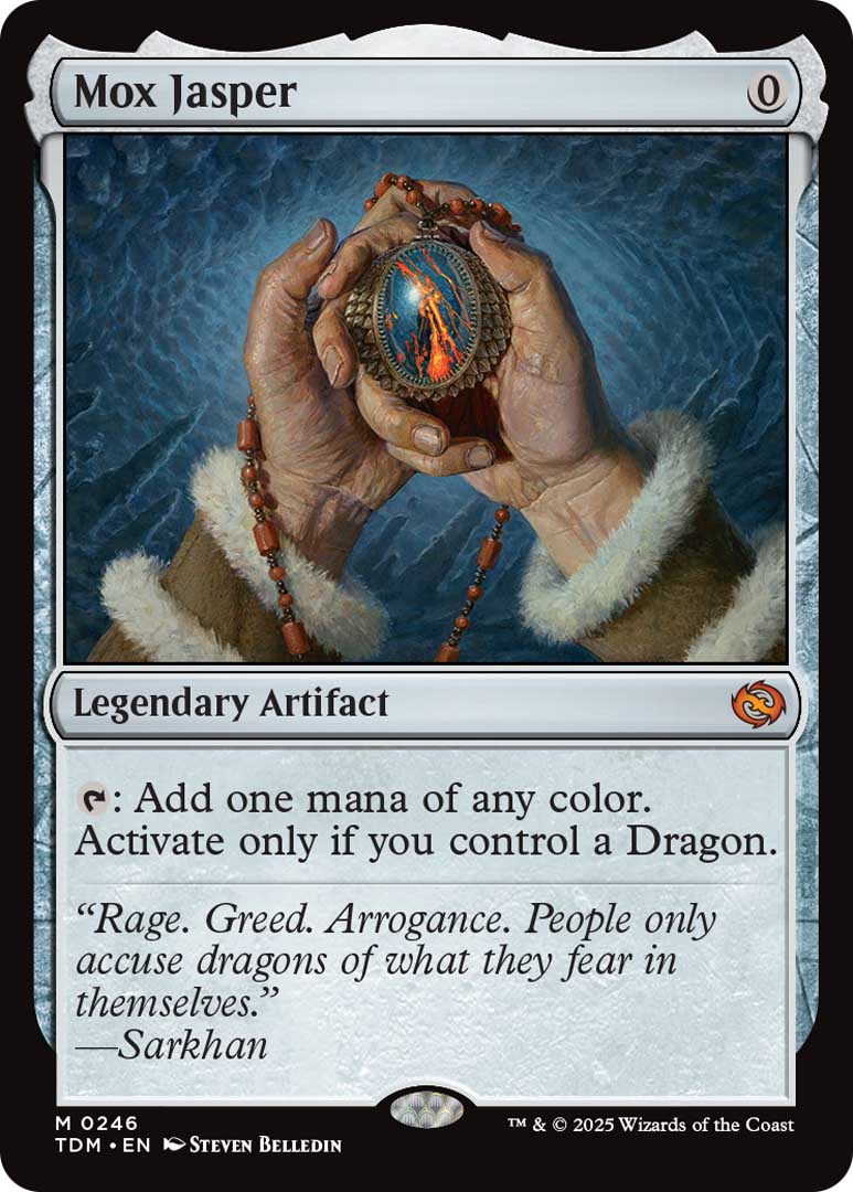 A card from the Tarkir: Dragonstorm set