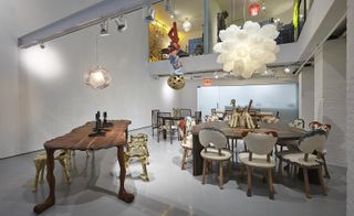 Installation view of ‘Dinner’ at R & Company