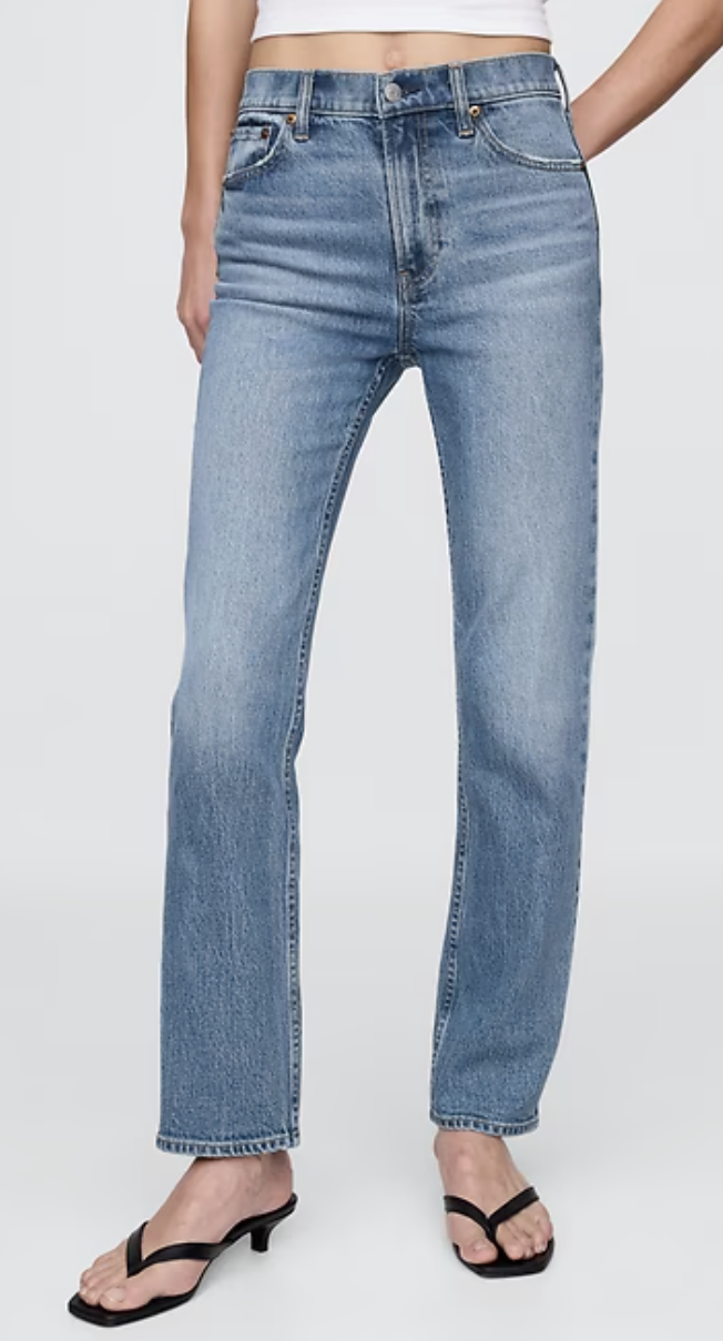 Gap, High Rise &amp;rsquo;90s Slim Straight Jeans