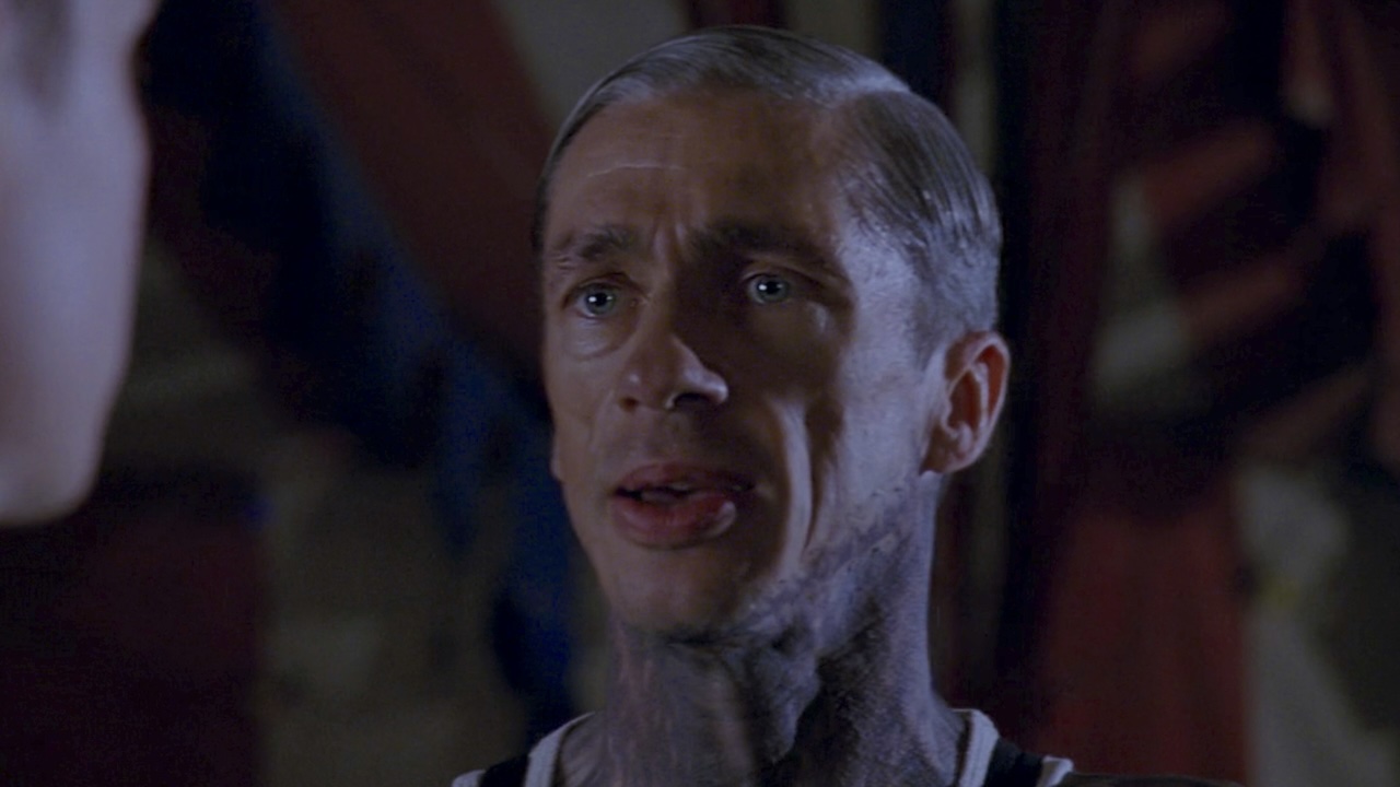 Paul the Illustrated Seal talking to Jimmy in American Horror Story: Freak Show