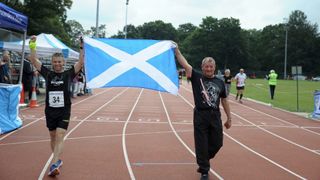 running for Scotland