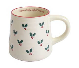 Argos Home Have a Holly Jolly Christmas Mug - 410ml