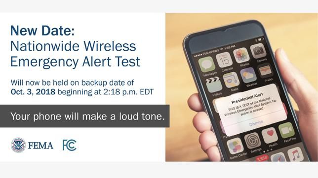 PSA: A national emergency alert test is happening on your phone ...