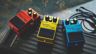 Boss 50th anniversary pedals