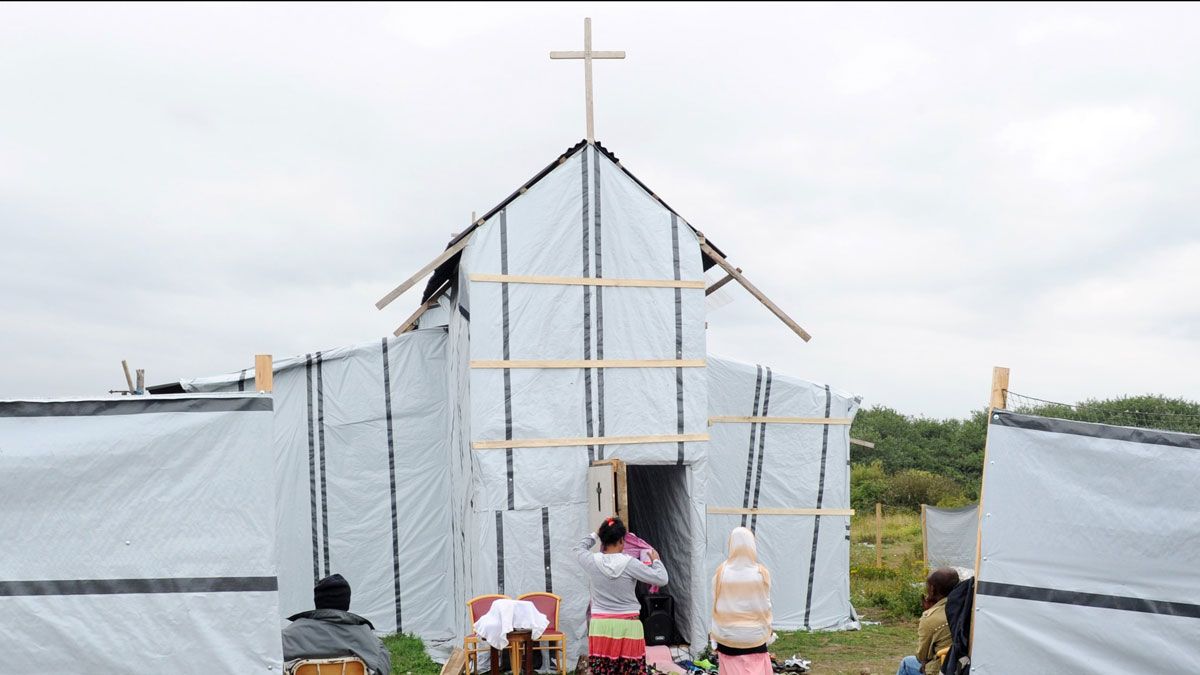 Calais Migrants Church