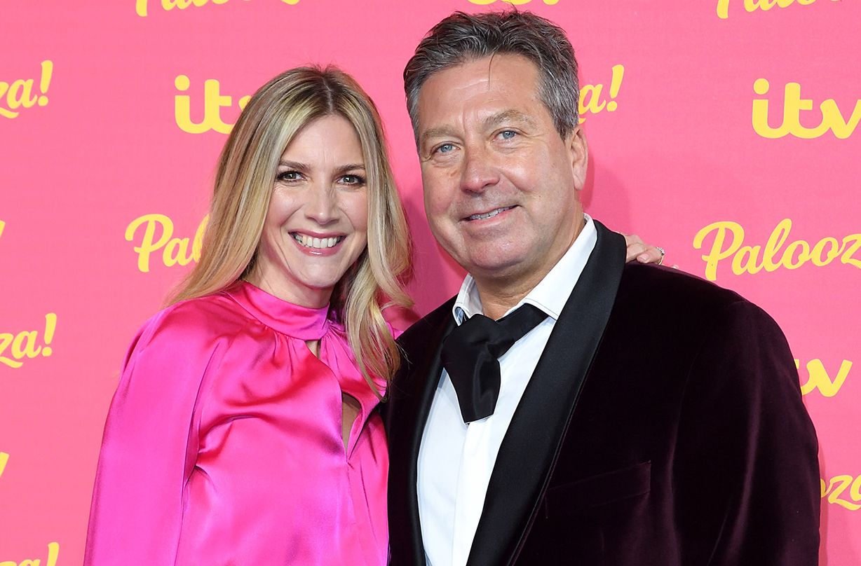 Lisa Faulkner honeymoon photo John Torode