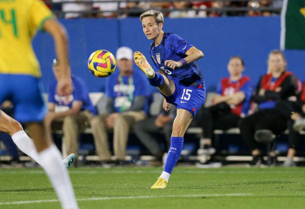 Megan Rapinoe of U.S. women’s soccer team