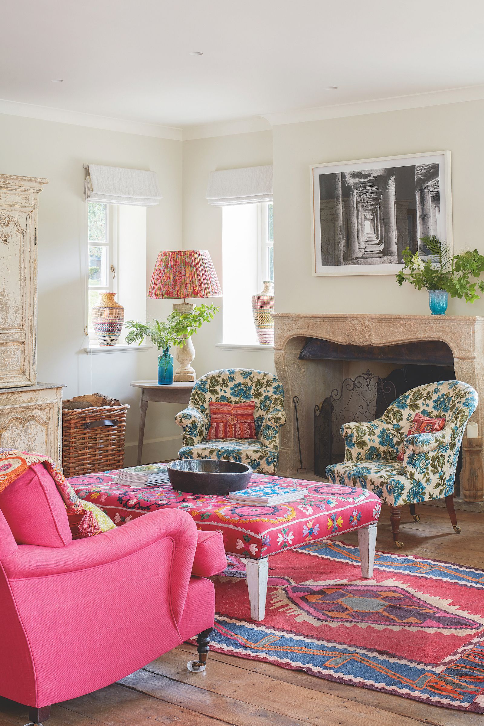 french country living room