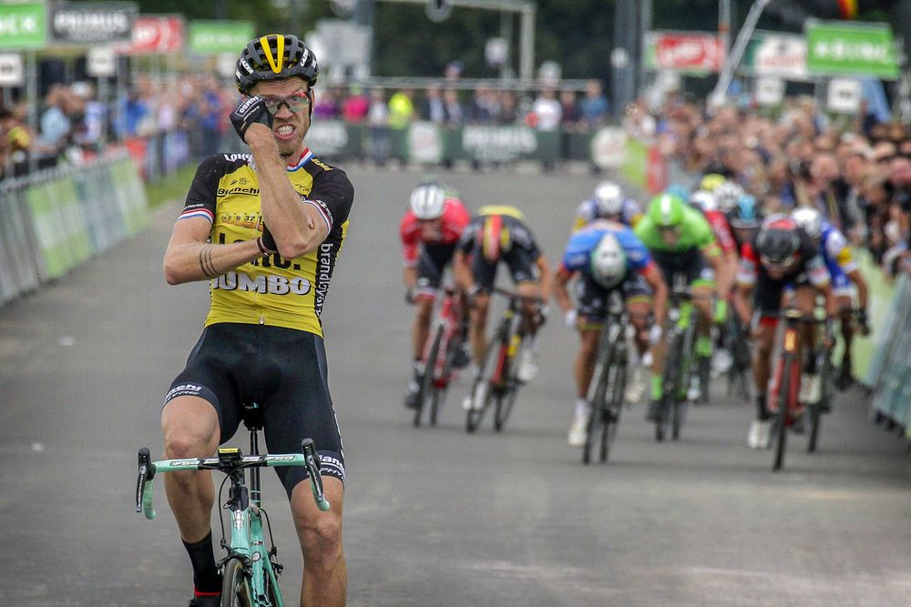 Lars Boom wins stage 5 at the BinckBank Tour