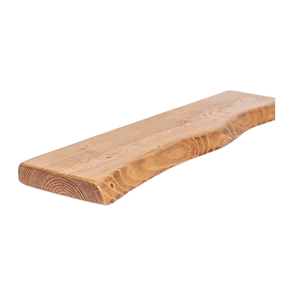 Live Edge Rustic Floating Shelf