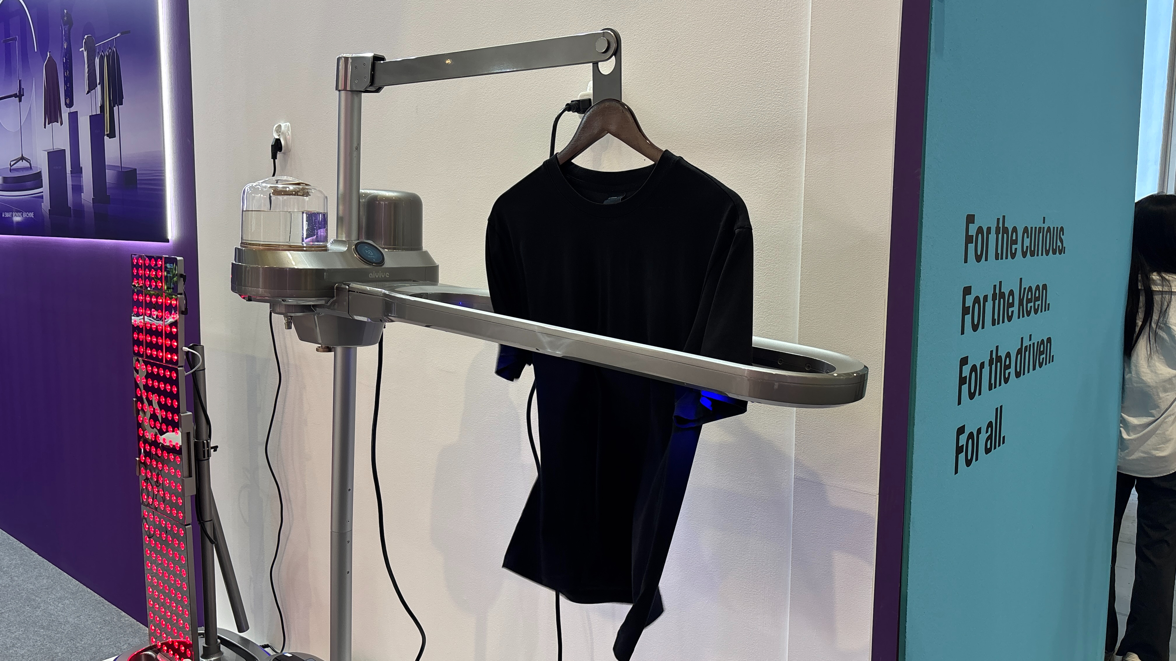 AI Ironing robot at IFA 2025
