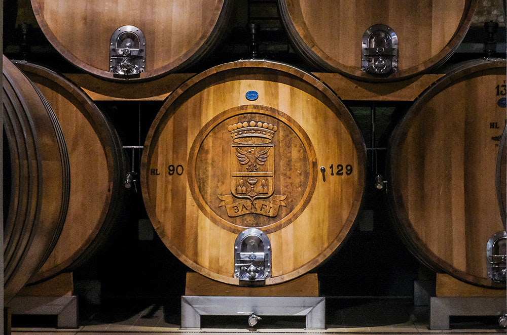 Banfi barrels