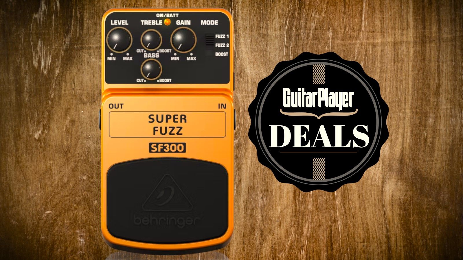 ギター behringer SUPER FUZZ SF300 Behringer SF300 Super Fuzz Pedal | Sweetwater
