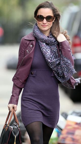 Pippa Middleton is seen walking on November 22, 2012 in London