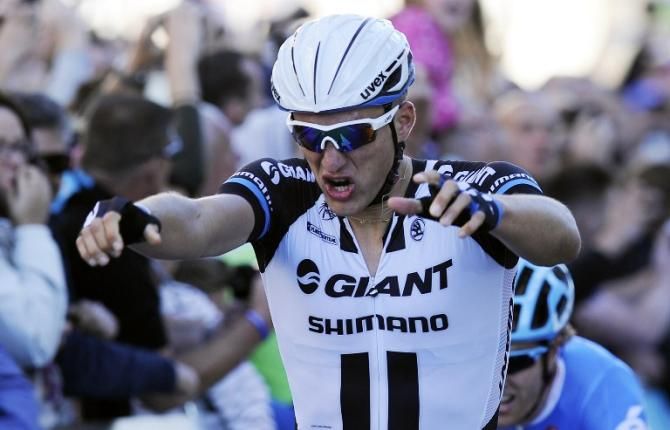 Marcel Kittel (Giant Shimano) wins stage 1 of the Tour of Britain