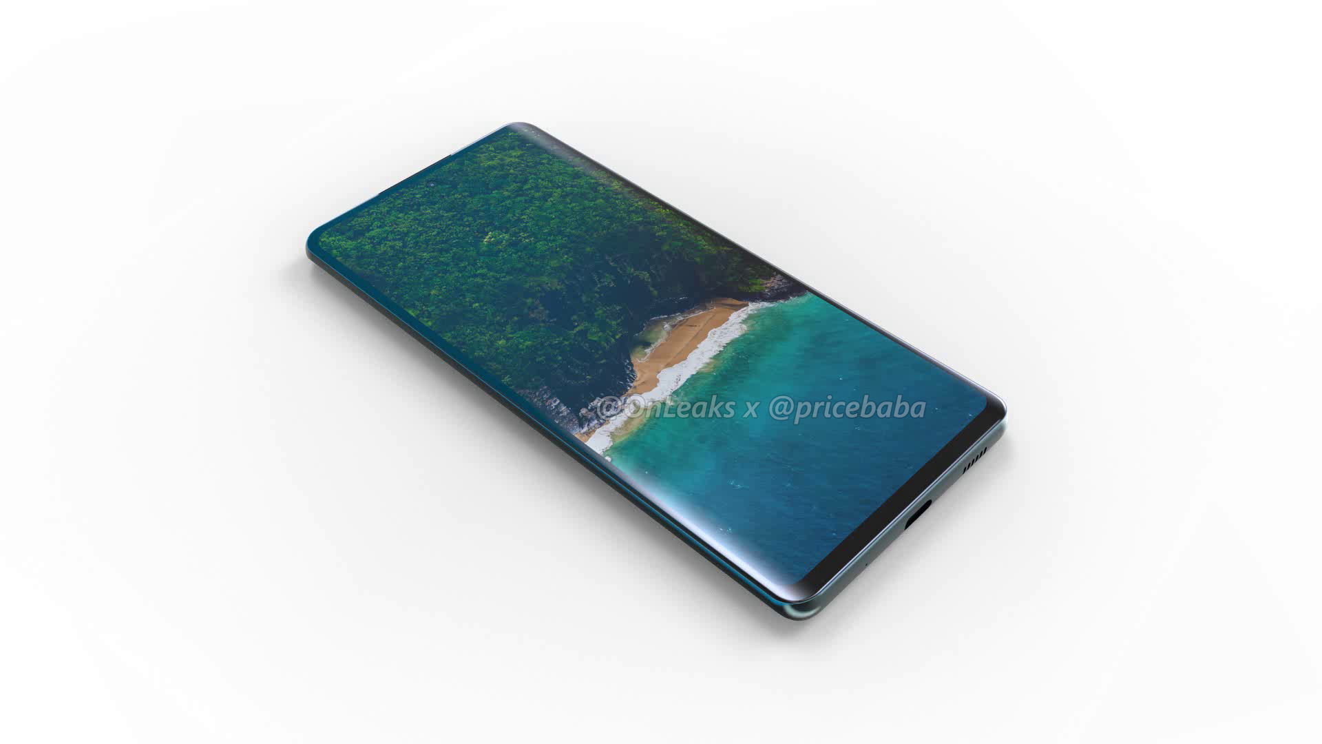 Render of Samsung Galaxy S20 Fan Edition