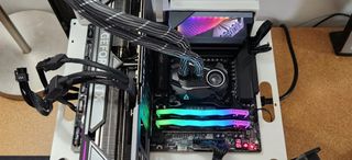 X870E Aorus Master offers updated aesthetics and loads of rear IO USB ports, plus three PCIe 5.0 M.2 sockets.