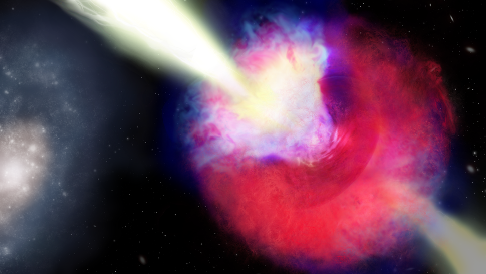 Bizarre Long Gamma Ray Burst Came From Merging Stellar Corpses Space 