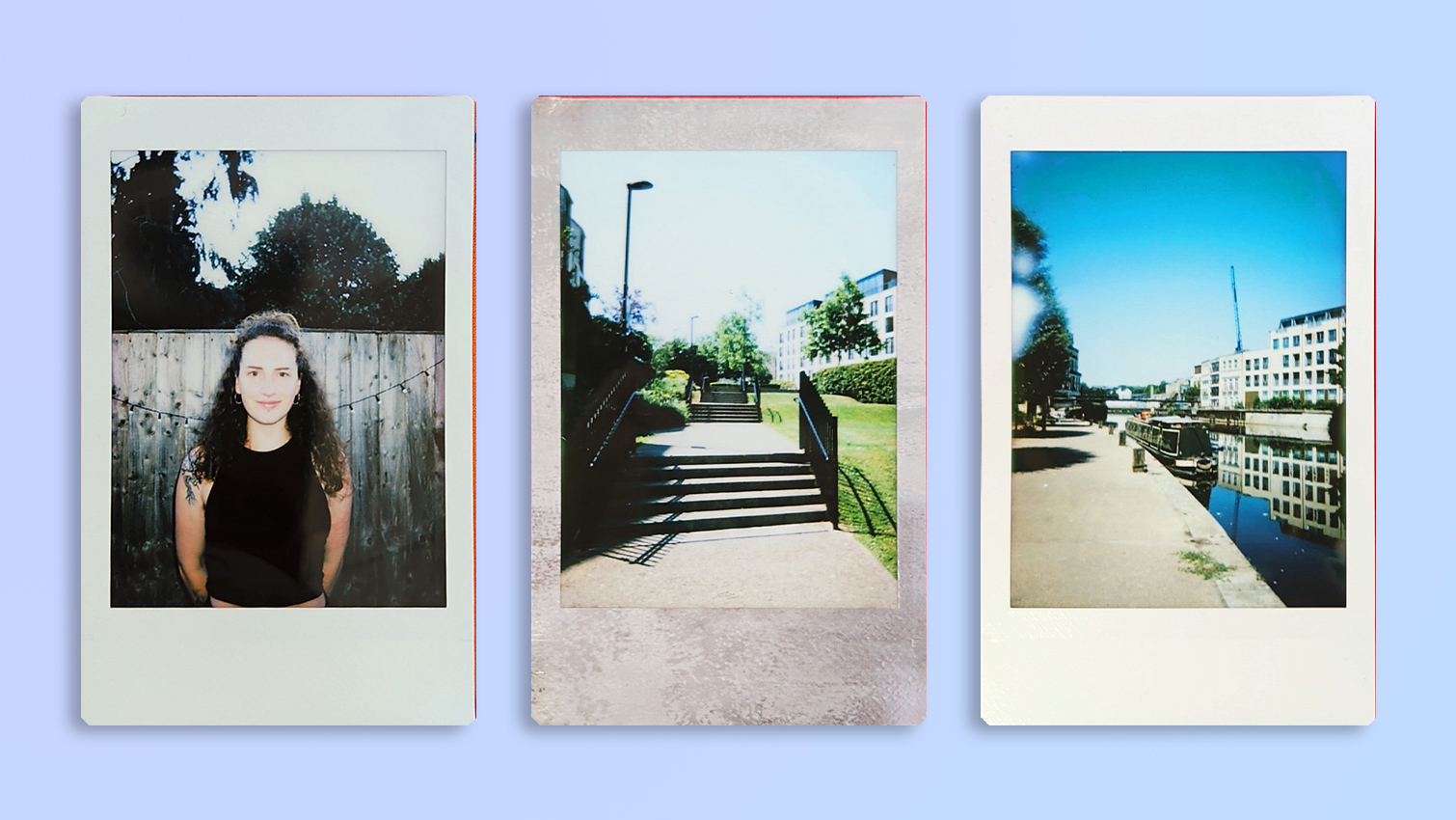 A photo taken and printed on a Fujifilm Instax mini 13 instant camera