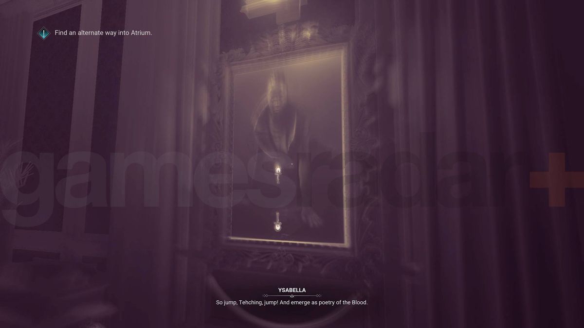Bloodlines 2 painting puzzle atrium ysabella