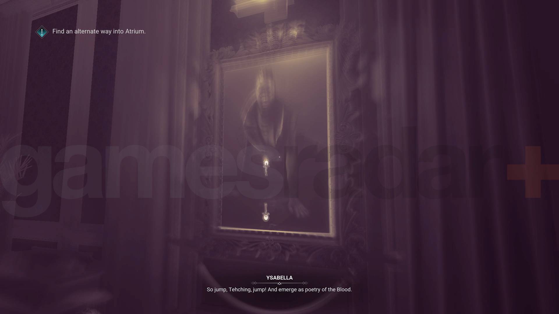 Bloodlines 2 painting puzzle atrium ysabella