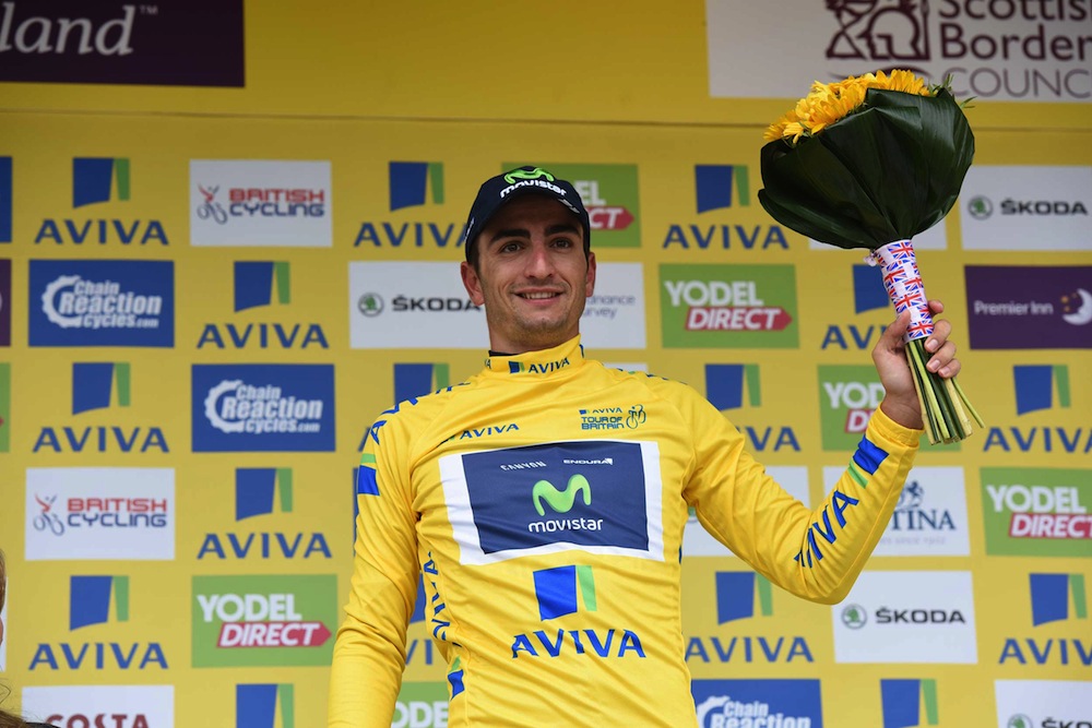 Elia Viviani wins Tour of Britain stage three as Petr Vakoc crashes out ...