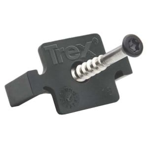 Trex Hideaway Universal Fastener Clips With 40mm Screws - Box of 90