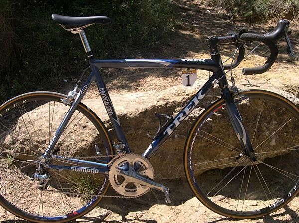 Lance Armstrong's Madone SSL - just a prototype at this stage, a version of this bike may eventually be part of Trek's line-up
