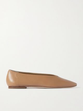 Kirsten Leather Ballet Flats