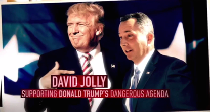Donald Trump and David Jolly have never actually met.