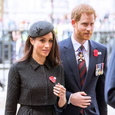 Prince Harry And Meghan Markle Attend Anzac Day Services