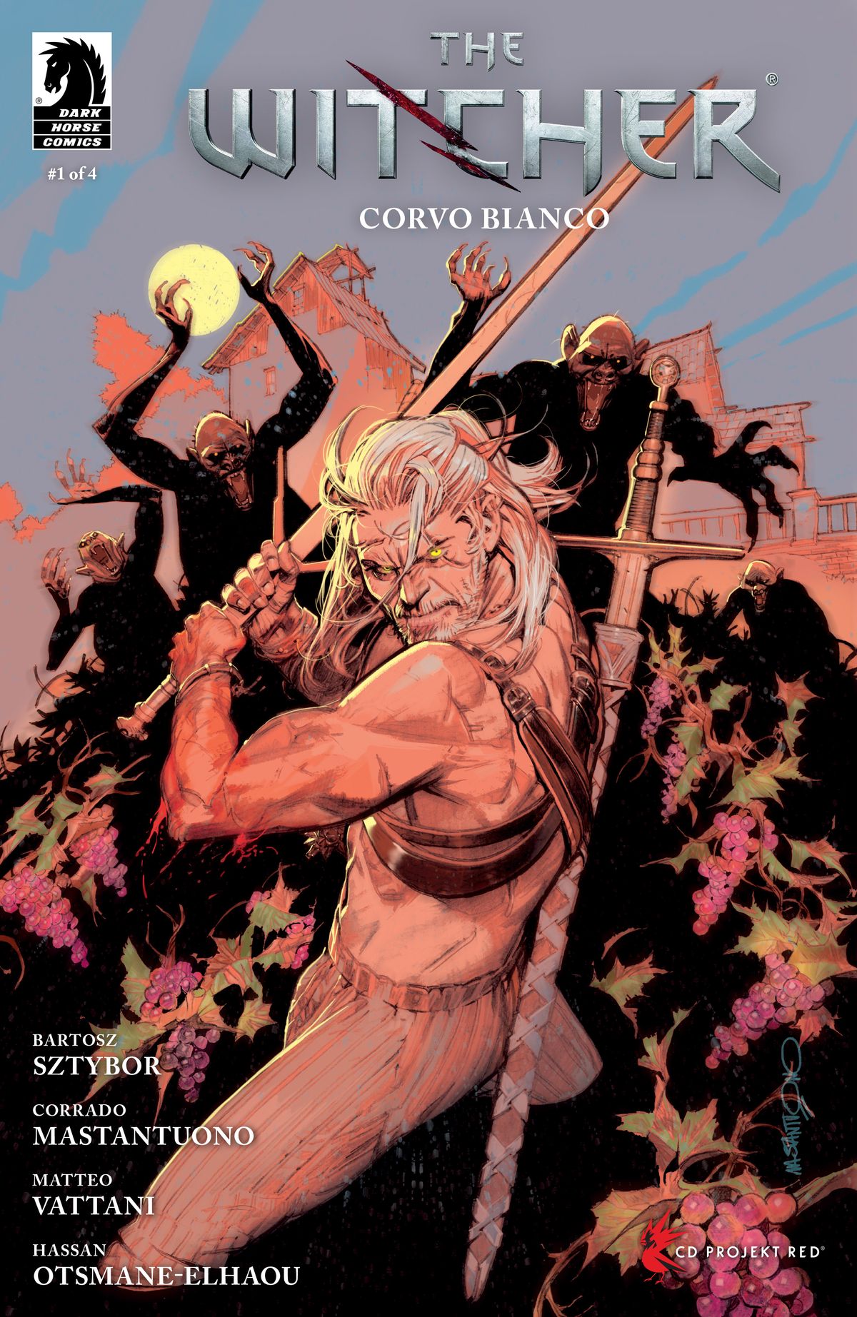 The Witcher: Corvo Bianco issue 1 cover art
