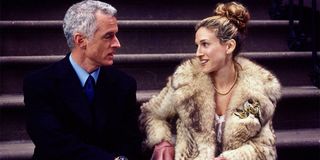 John Slattery and Sarah Jessica Parker on Sex and the City