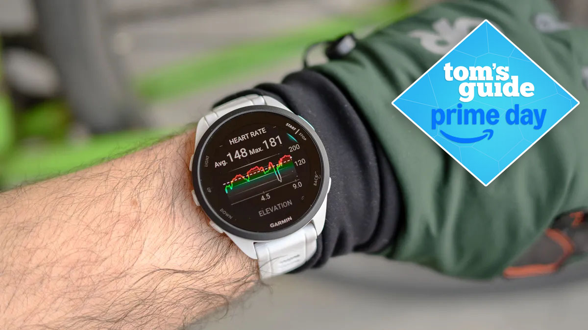 a photo of the Garmin Forerunner 165