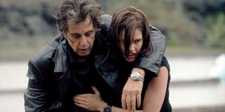 Ali Pacino and Hilary Swank in Insomnia