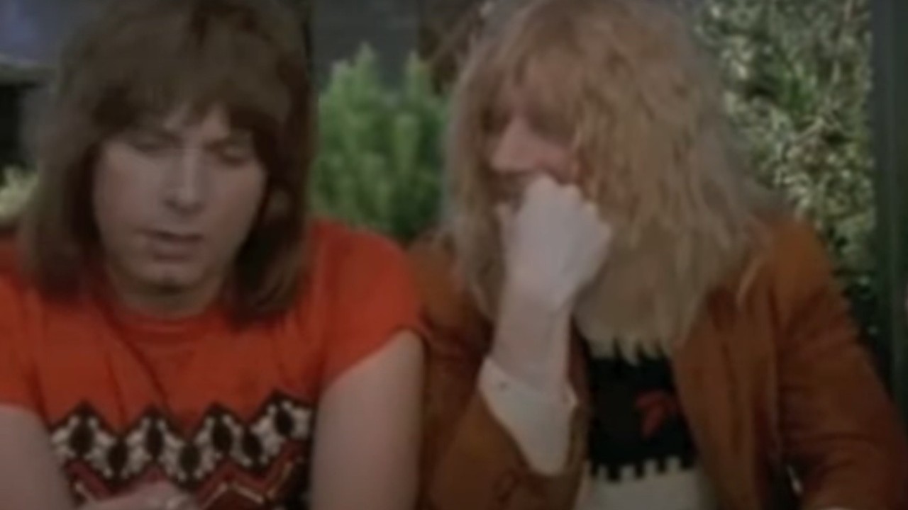 Christopher Guest and Michael McKean listening to album reviews in This Is Spinal Tap
