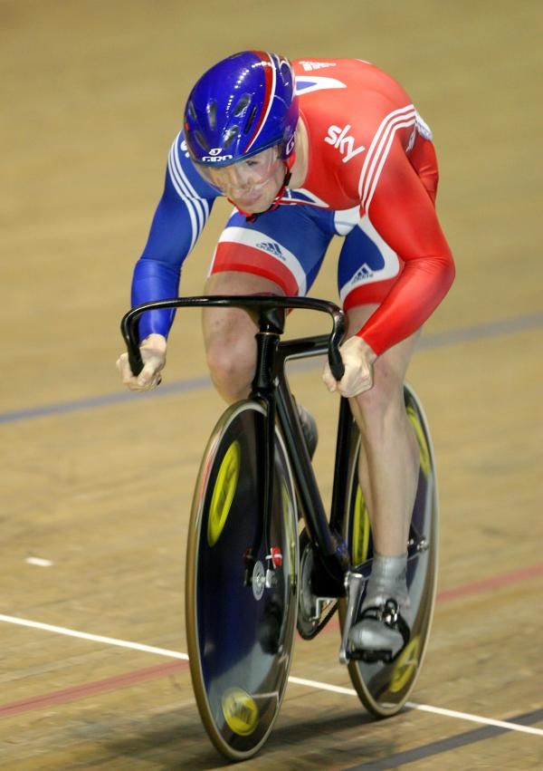Jason Kenny (Great Britain) in the men's sprint qualifying round