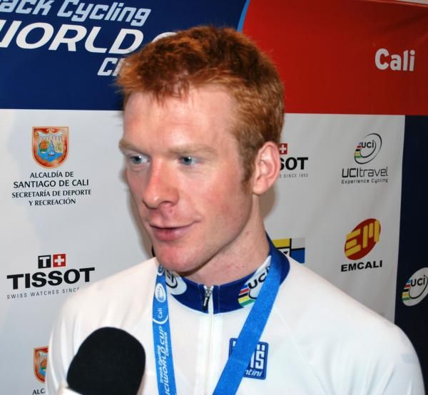 Edward Clancy picked up gold in the omnium