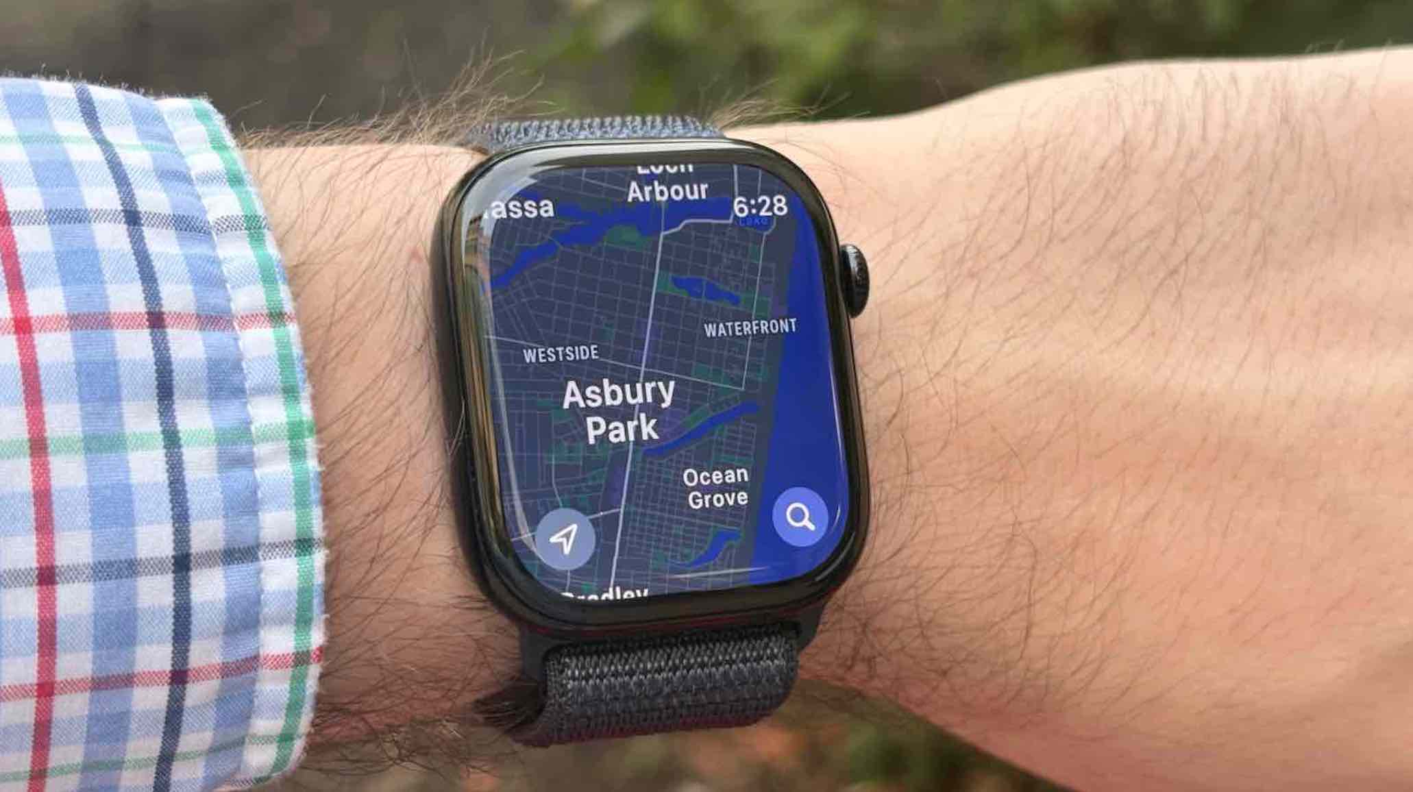 Apple Watch Series 10, aplicación Mapas