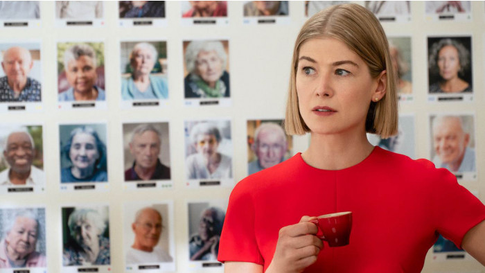 Rosamund Pike in I Care A Lot