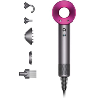 Dyson Supersonic hair dryer in Iron/Fuchsia (Refurbished): £329.99