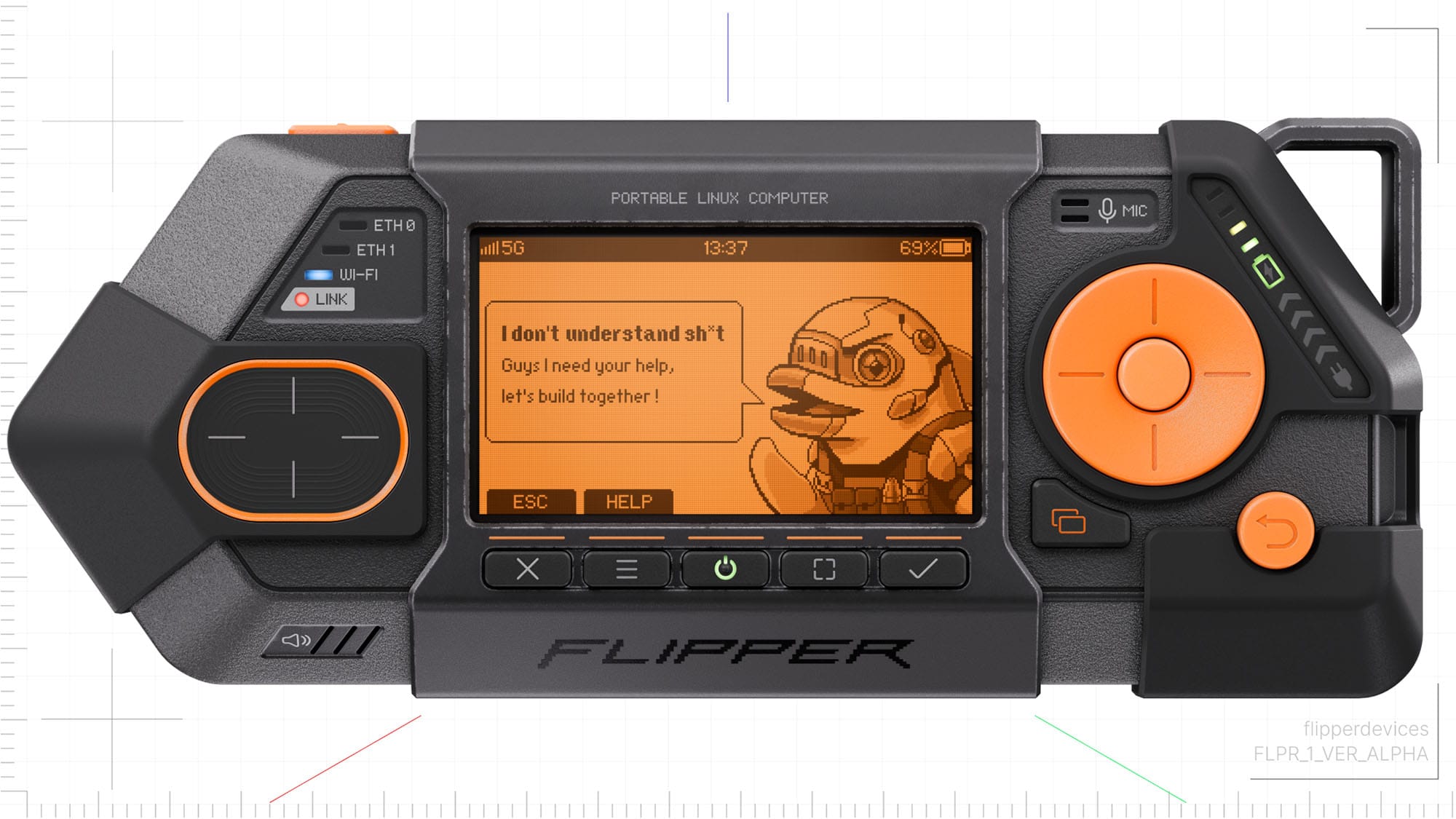 The Flipper One multi-tool