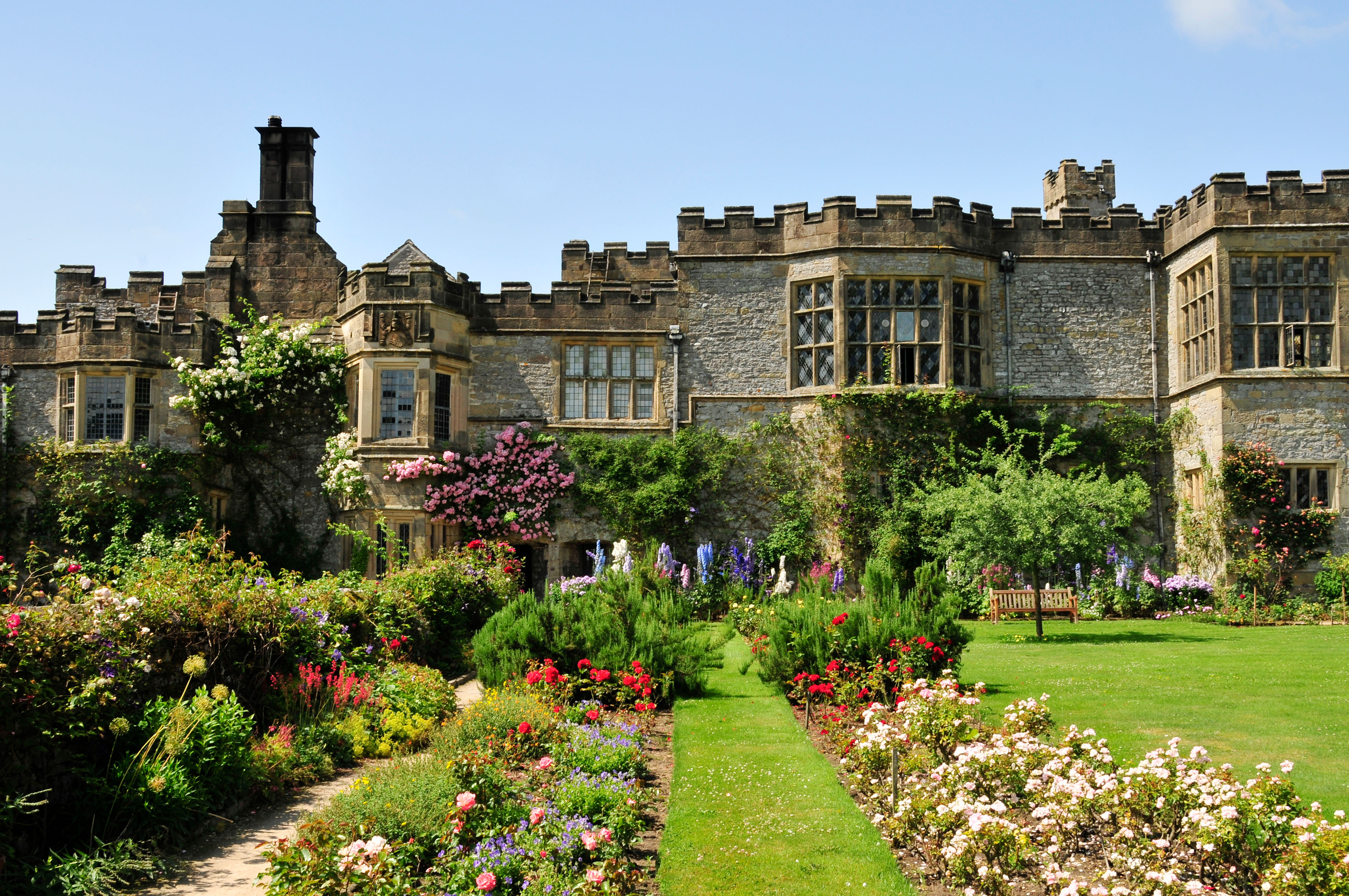 Haddon Hall garden