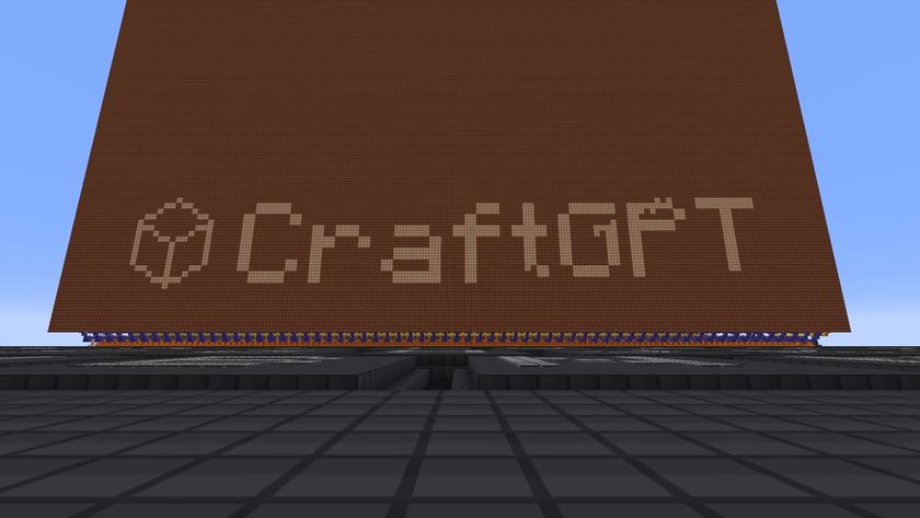 Minecraft build of arrays used for AI model