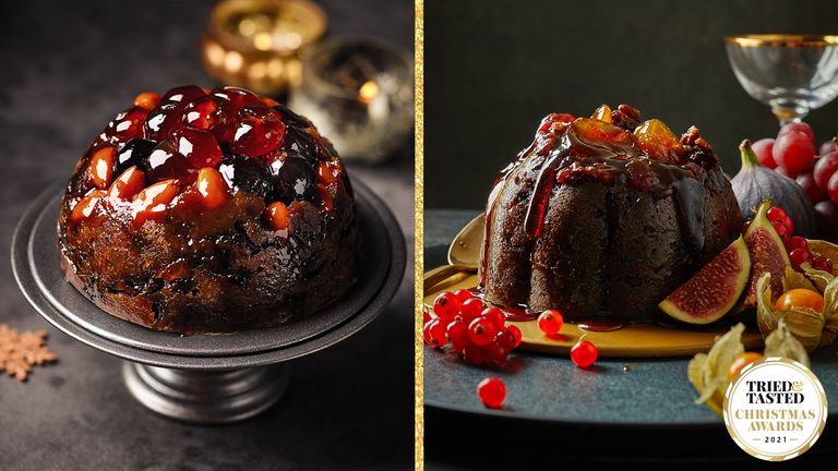 Two of the best Christmas puddings 2021
