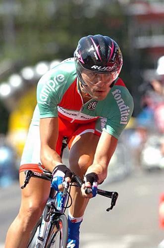 Marzio Bruseghin (Lampre-Fondital) was 45th