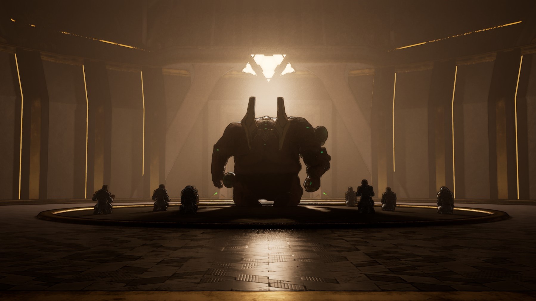 Borderlands 4 screenshot of Sol with his back to the player.